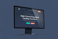 Single Landing Page Design
